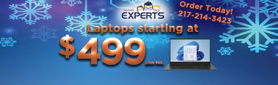 Holiday Laptop Special